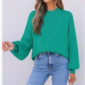 NEW Ribbed Knit Pullover Sweater Size S